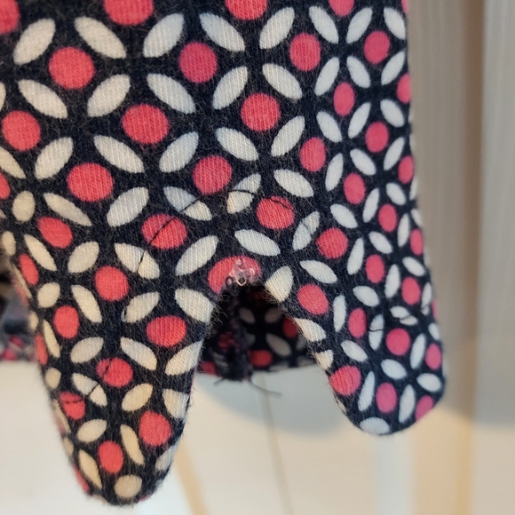 T by Talbots Long Sleeve Stretch Top Shirt XS Pink White Black READ - Picture 6 of 11